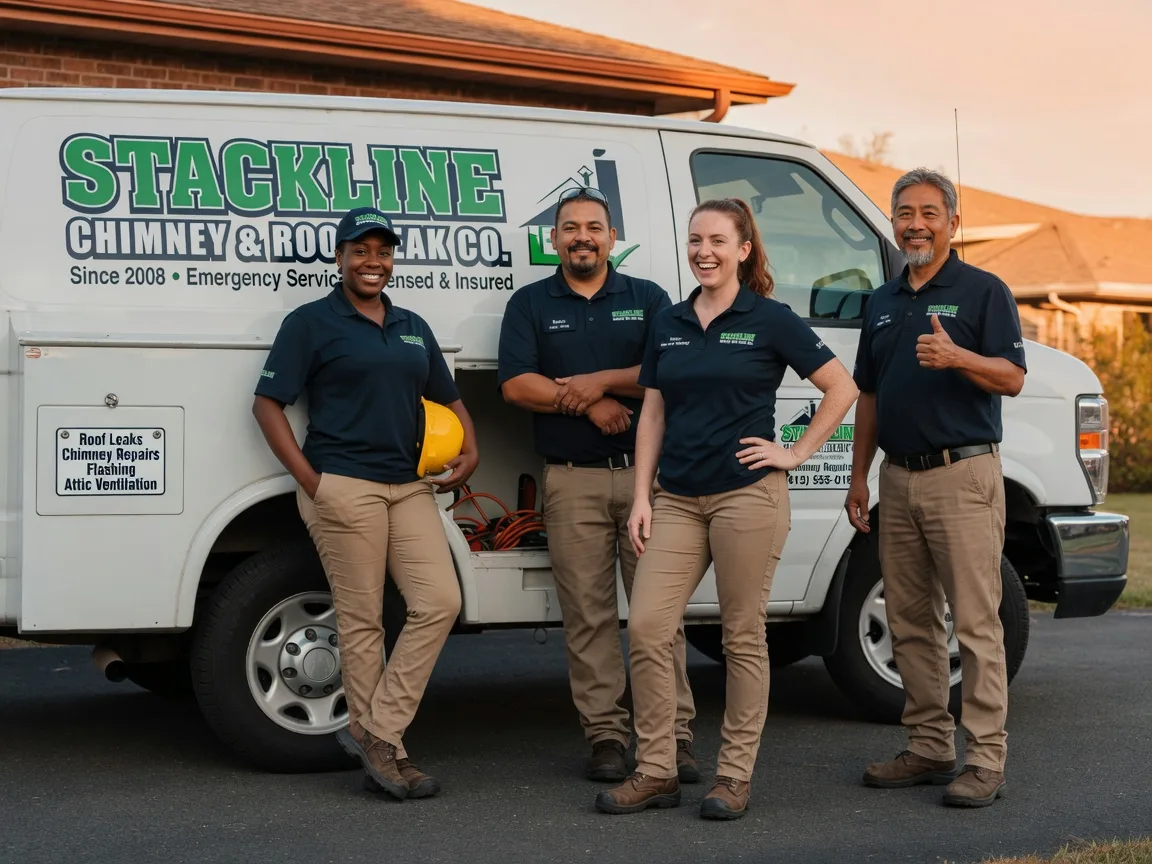 Chimney flashing repair company in Northway, AK